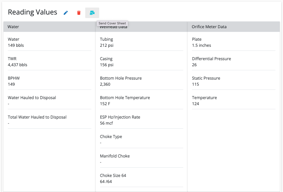 Cover Sheet Delivery